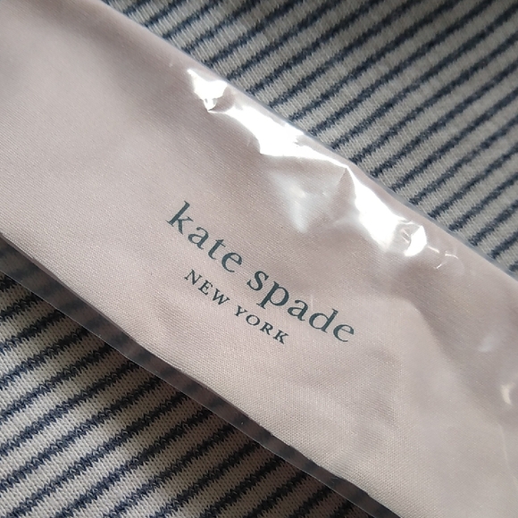 New Kate Spade 2-tone Pink Eyeglass Case w-cloth - Picture 4 of 6